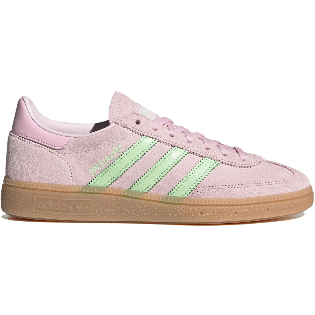 アディダス ハンドボール スペツィアル adidas W ハンドボール スペツィアル オールモストピンク/セミグリーンスパーク/クリアピンク JR3640|シューズナッツ