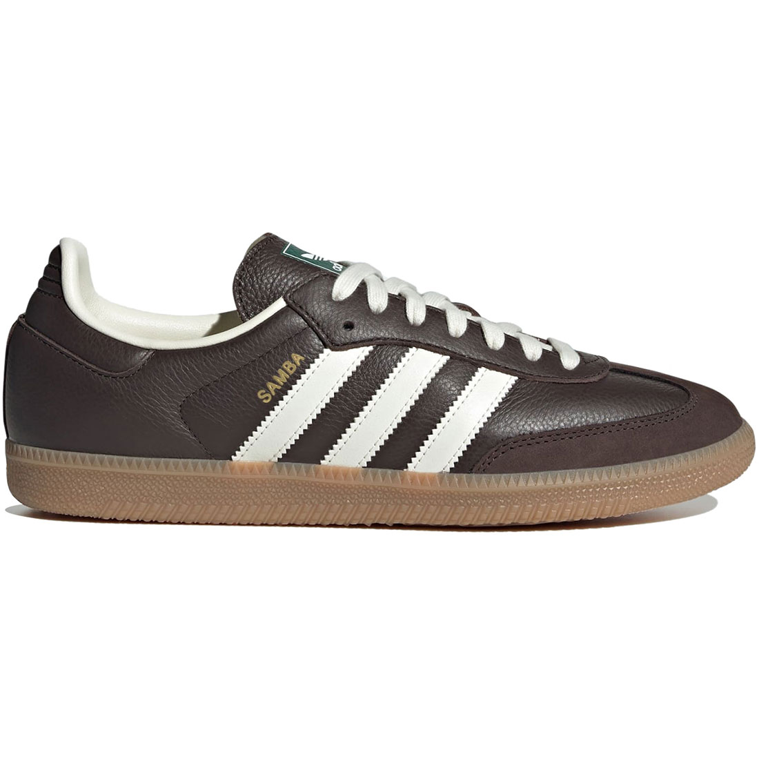 アディダス サンバOG adidas SAMBA OG SHOES ダークブラウン/オフホワイト/ガム JR0891|シューズナッツ