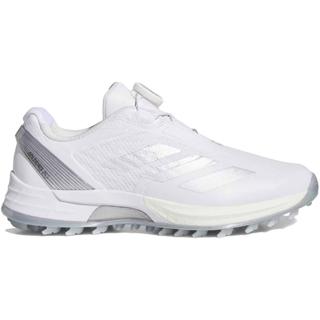 アディダス アディゼロ ZG ローカット ボア スパイクレス adidas W ADIZERO ZG LOW CUT BOA SPIKELESS GOLF クラウドホワイト/シルバー/グレーツー JS1764