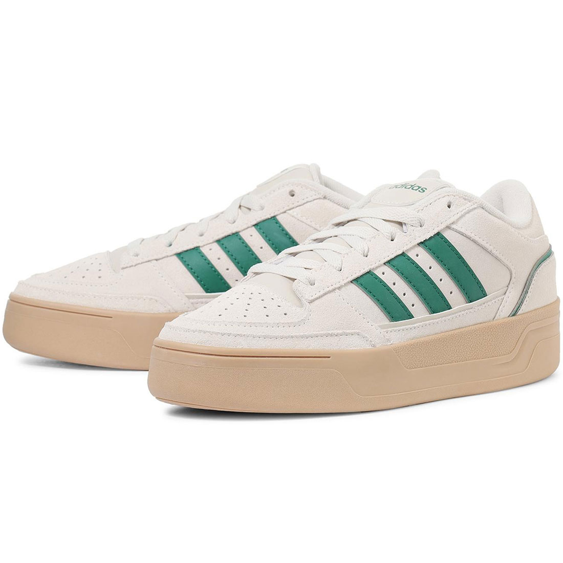 アディダス ブレイクスタート ボールド W adidas W BREAK START BOLD W クリアホワイト/カレッジグリーン/ガム KJ3576