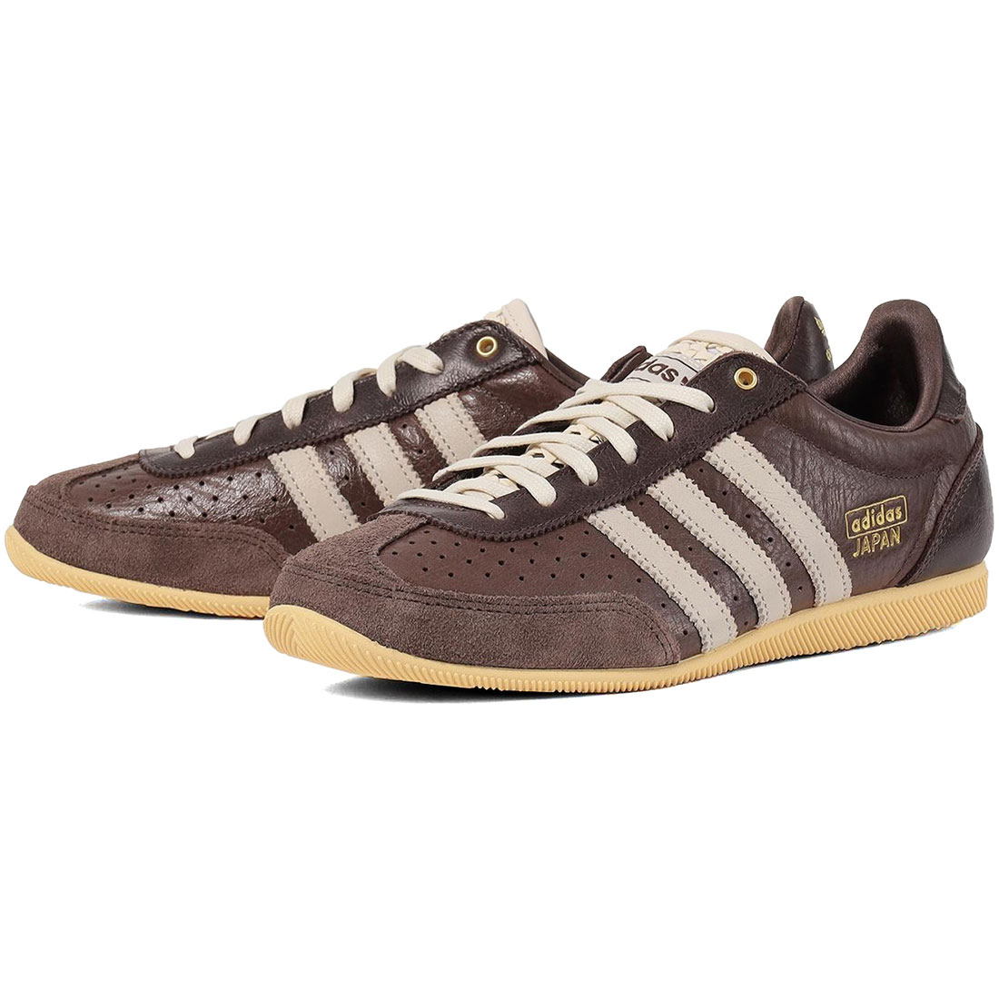 アディダス ジャパン W adidas JAPAN W ブラウン/グレー/ゴールドメタリック KJ6158