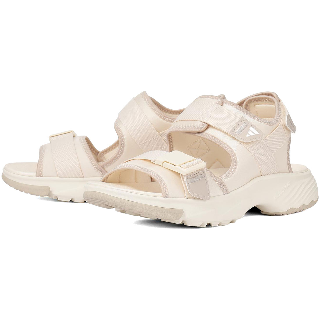 アディダス 生活スタイル サンダル adidas LIFESTYLE SANDAL ワンダーホワイト/クラウドホワイト/ワンダーベージュ KI2374