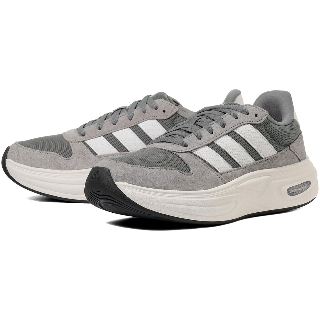 アディダス クラウドフォーム クッション ワイド adidas CLOUDFOAM CUSHION WIDE グレー/フットウェアホワイト KJ4265