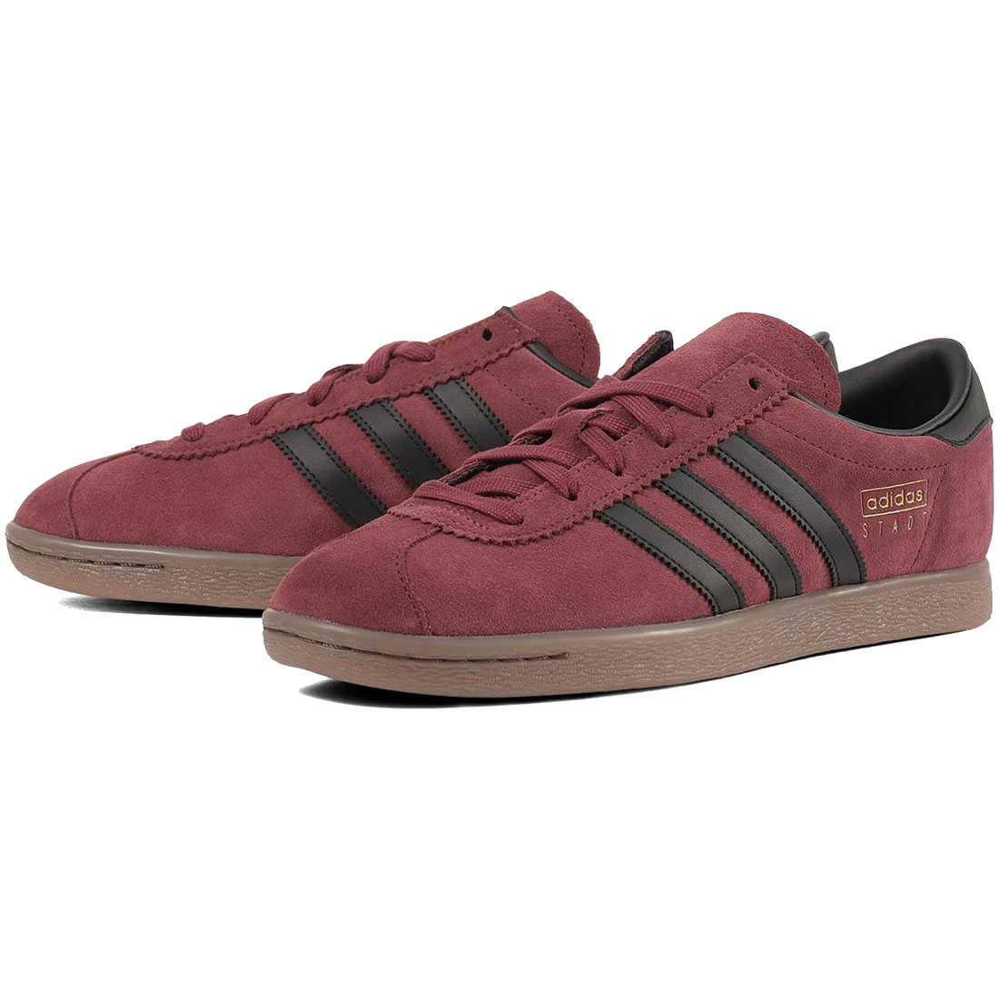 アディダス シュタット adidas STADT 影ぼうし赤いこと/中核グループ黒いこと/ゴールド/チュインガム JQ9009