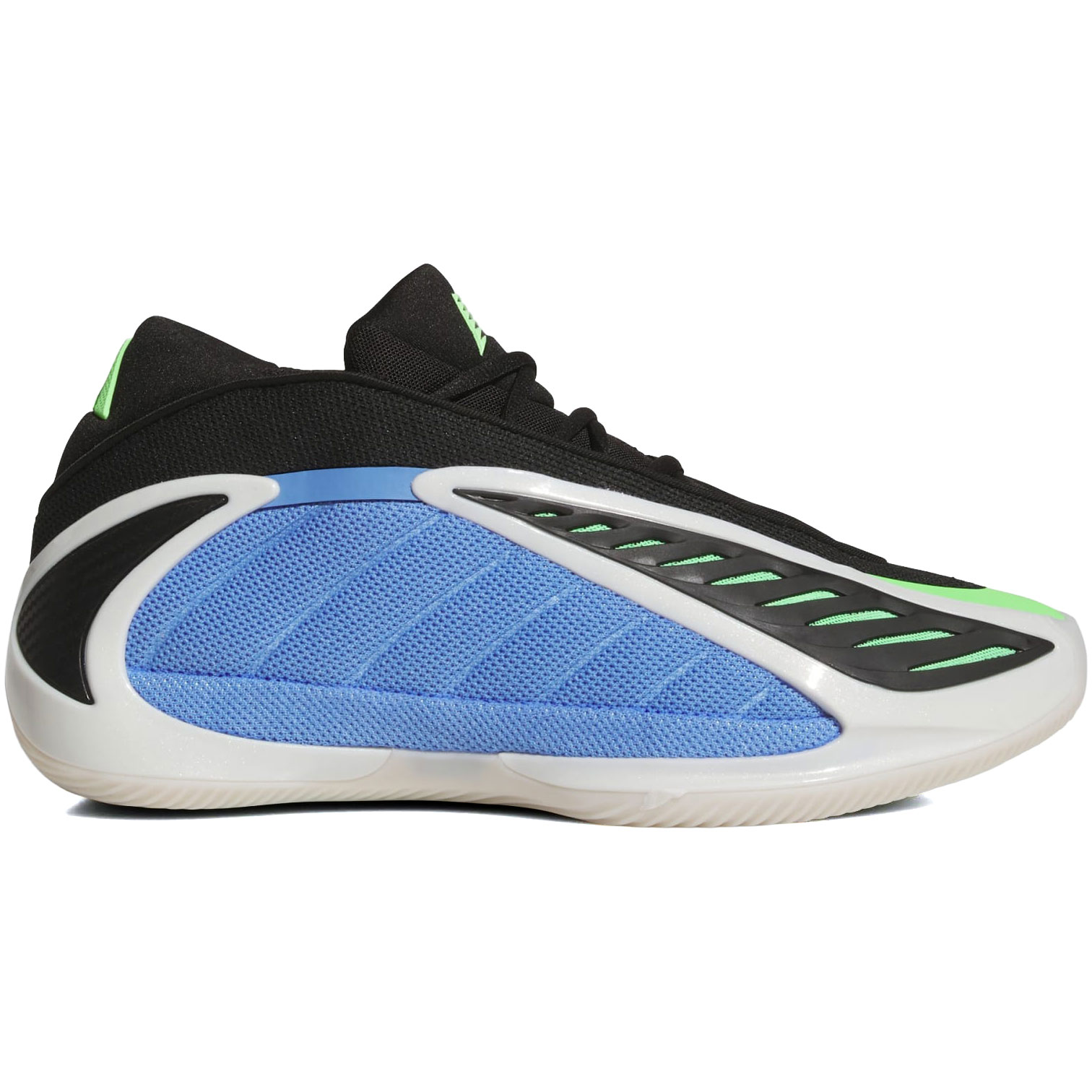 アディダス アンソニー エドワーズ 2 adidas ANTHONY EDWARDS 2 ブルーフュージョン/ゼロメタリック/ライムバースト JR4359｜シューズナッツ