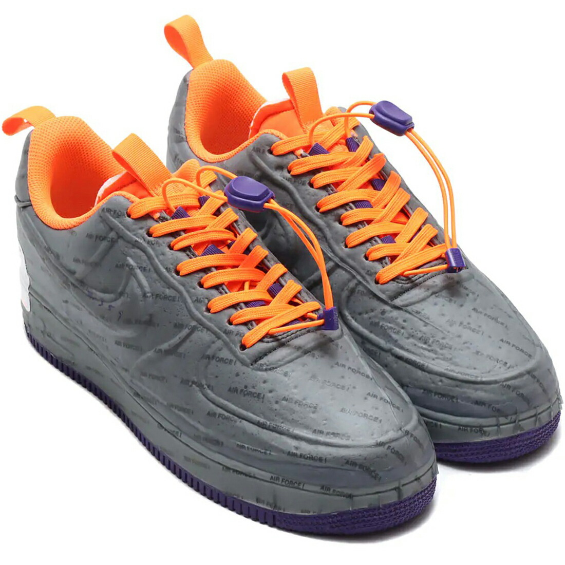ナイキ エア マックス 1 エクスペリメンタル NIKE AIR FORCE 1 EXPERIMENTAL スモークグレー/コートパープル/トータルオレンジ CZ1528-001