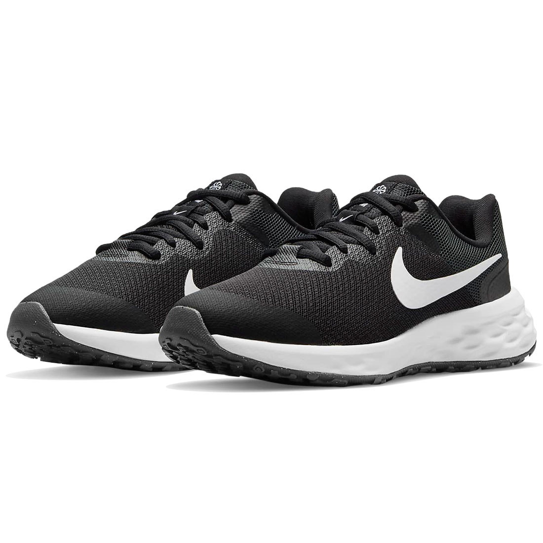 ナイキ レボリューション 6 NIKE J Revolution 6 ブラック/ダークスモークグレー/ホワイト DD1096-003