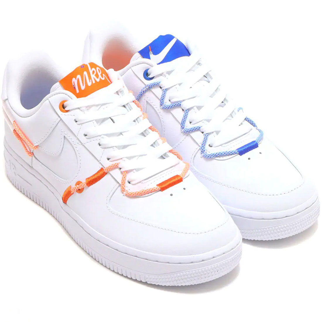 ナイキ エアフォース 1 '07 LX NIKE W AIR FORCE 1 '07 LX ホワイト セーフティオレンジ DH4408-100 ナイキジャパン正規品