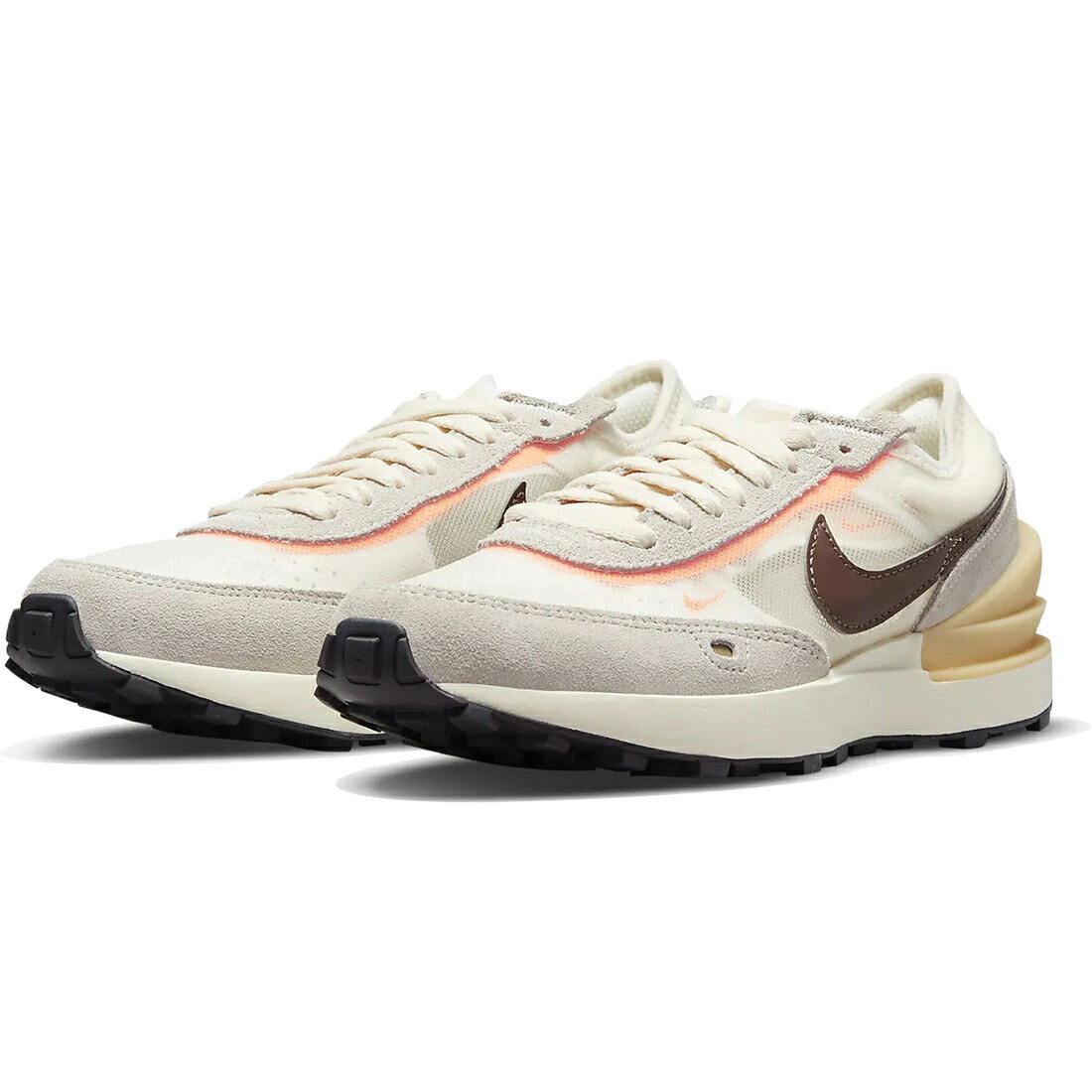 ナイキ ワッフル ワン NIKE J WAFFLE ONE ナチュラル ライトボーン ココナッツミルク ライトチョコレート DC0481-103 ナイキジャパン正規品