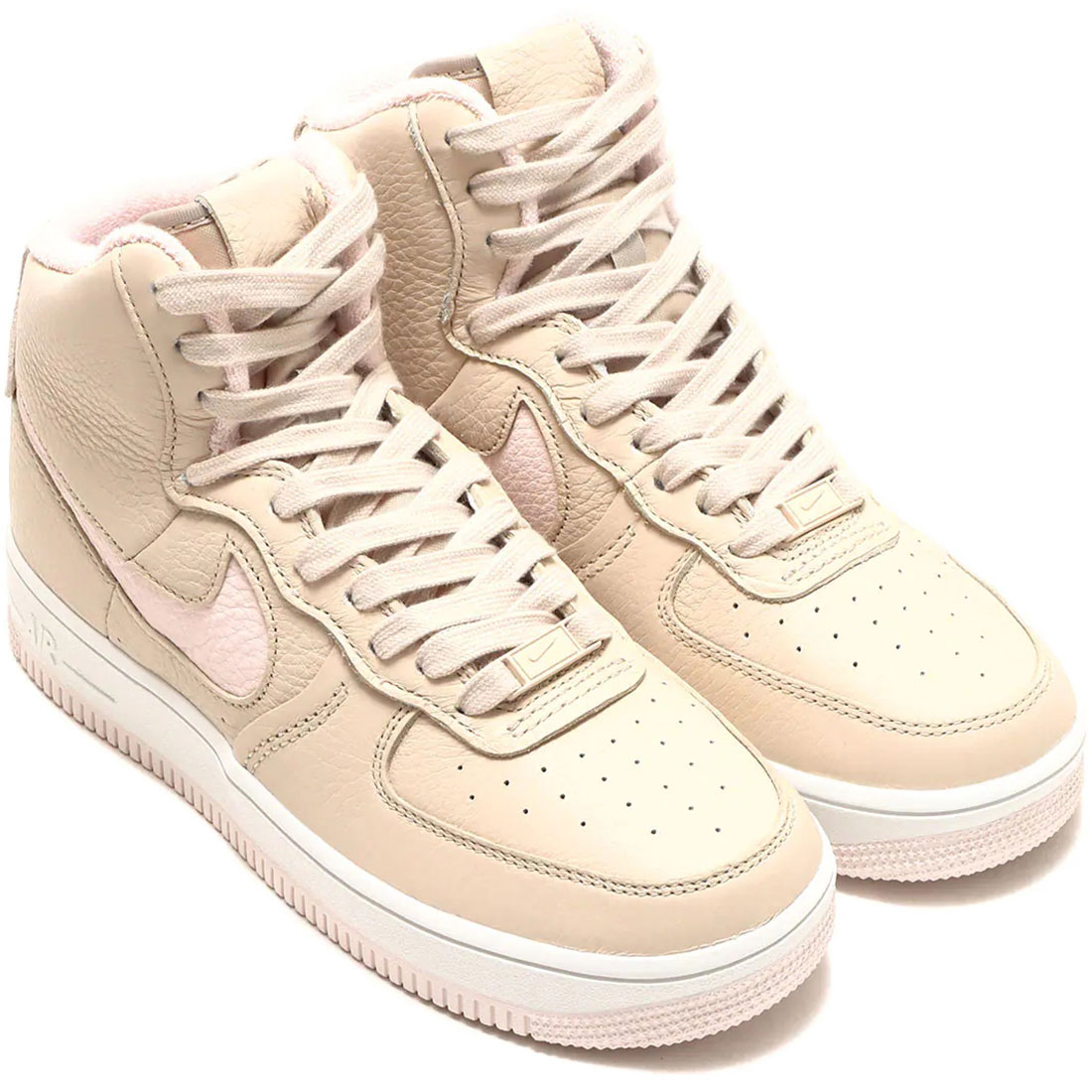 ナイキ エア フォース 1 スカルプト NIKE W AIR FORCE 1 SCULPT サンドドリフト/サミットホワイト/ライトソフトピンク DC3590-103
