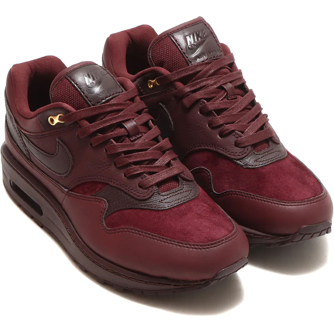 ナイキ エア湖 マックス 1 \u002787 NIKE W AIR MAX 1 \u002787 バーガンディクラッシュ/赤銅色 バソルト/バーガンディクラッシュ DV3888-600