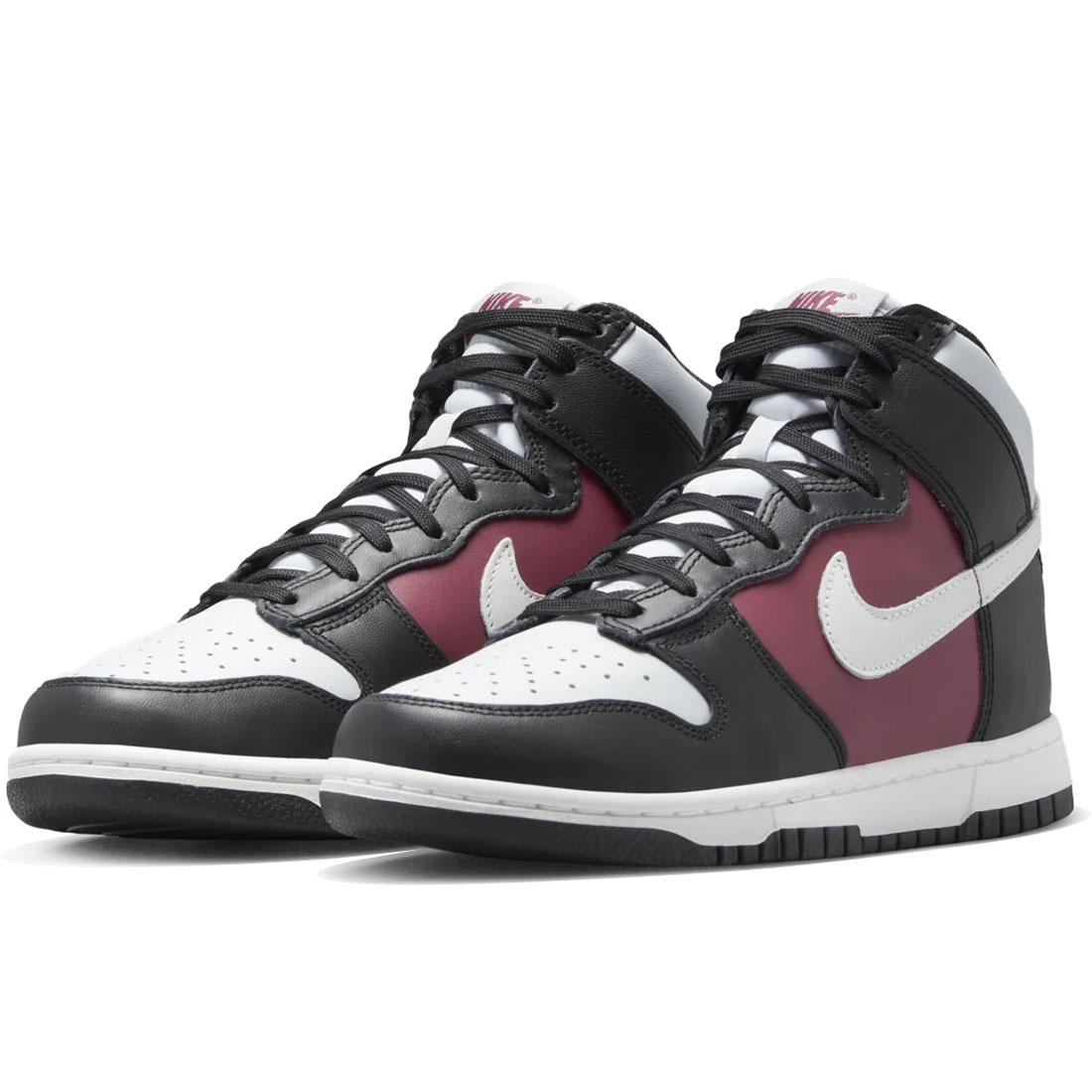 ナイキ ダンク ご機嫌 NIKE W DUNK HIGH 黒いこと/サクラ色材木/ピュアプラチナム/主脳会議白いこと DD1869-005 スニーカー-レディース靴