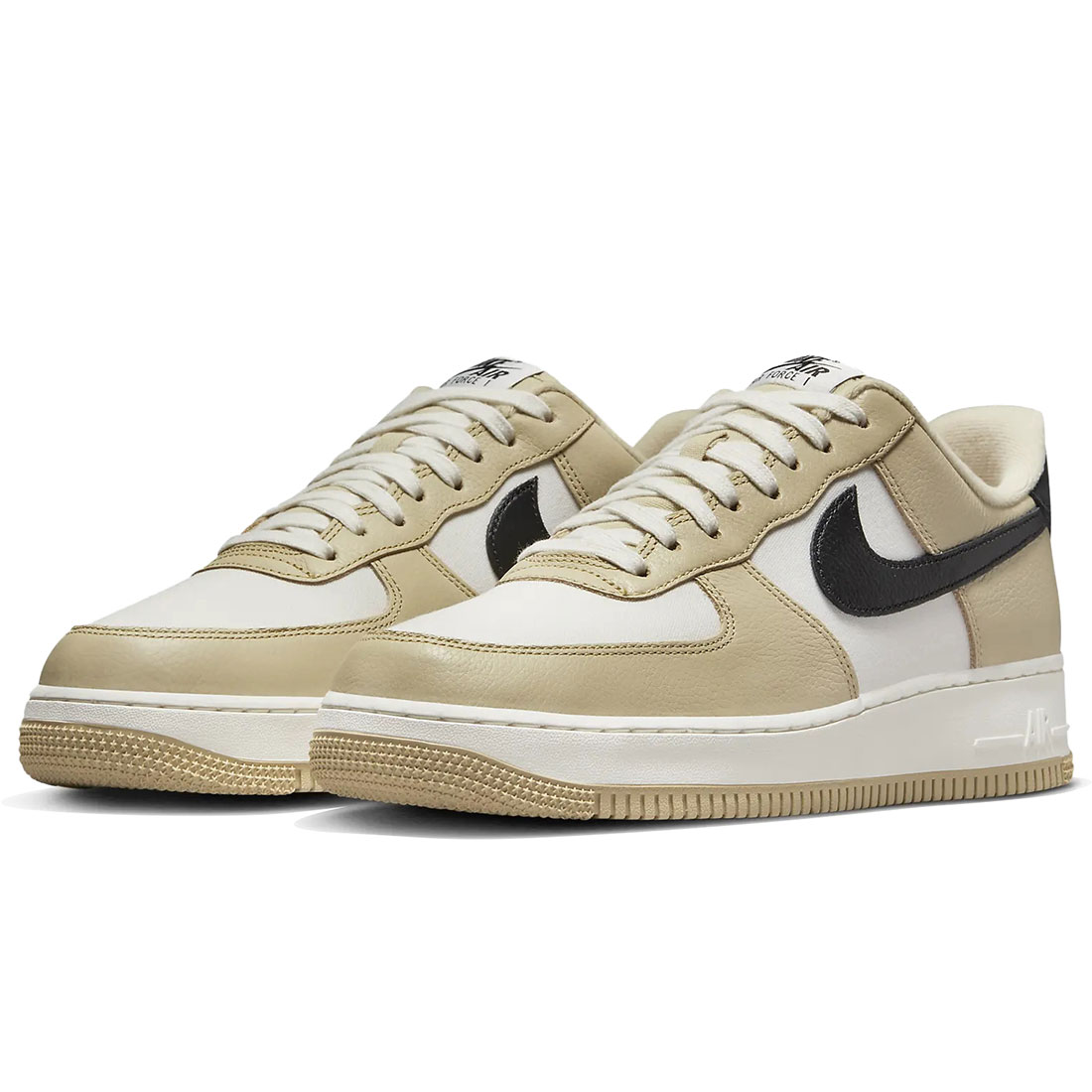ナイキ エア湖 フォース 1 \u002707 LX NBHD NIKE AIR FORCE 1 \u002707 LX NBHD 野球クラブゴールド/セイル/黒いこと DV7186-700