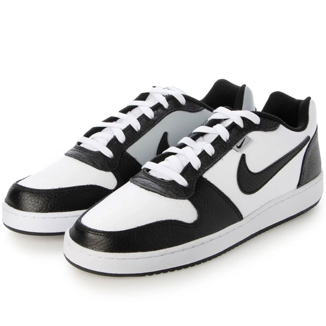 ナイキ エバノン 置き目 割り増し金 NIKE EBERNON LOW PRM 白いこと/黒いこと/狼薄墨色 AQ1774-102