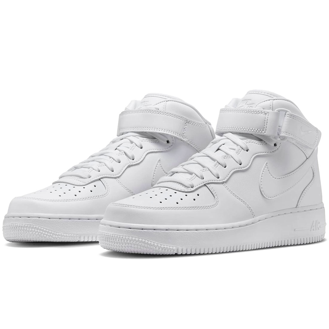 ナイキ エア湖 フォース 1 \u002707 ミッド 生新しい NIKE AIR FORCE 1 \u002707 MID 生新しい 白いこと/狼薄墨色/白いこと DZ2525-100