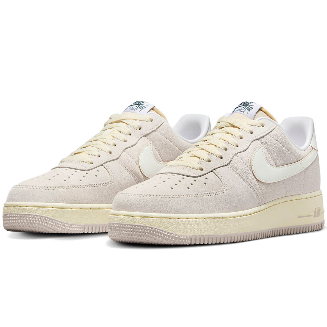 ナイキ エア フォース 1 '07 NIKE AIR FORCE 1 '07 ライトオールウッドブラウン/ココナッツミルク/ディープジャングル/セイル FQ8077-104|シューズナッツ