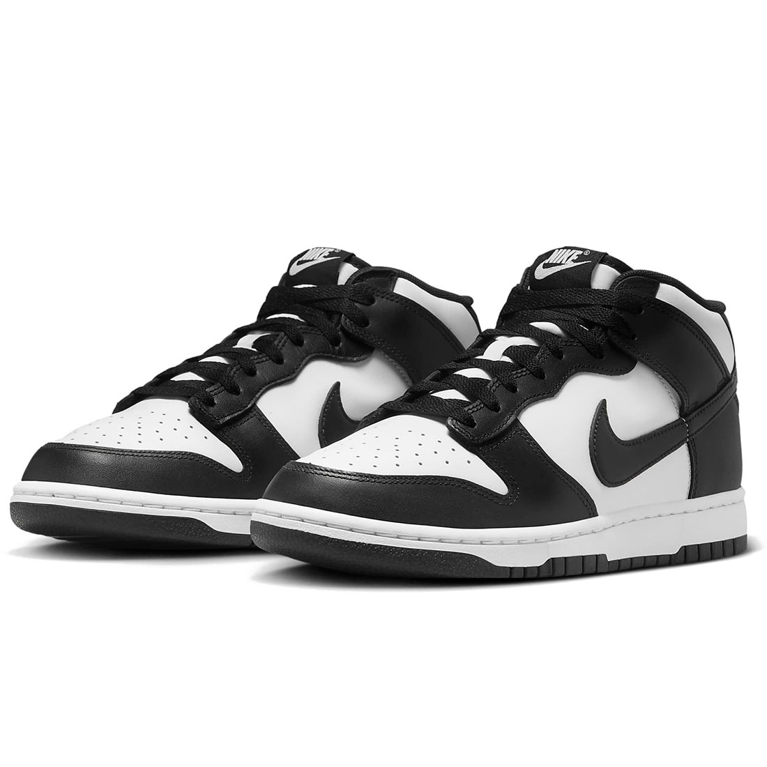 楽天市場】NIKE DUNK MID メンズ スニーカー ブラック ホワイト fq8784