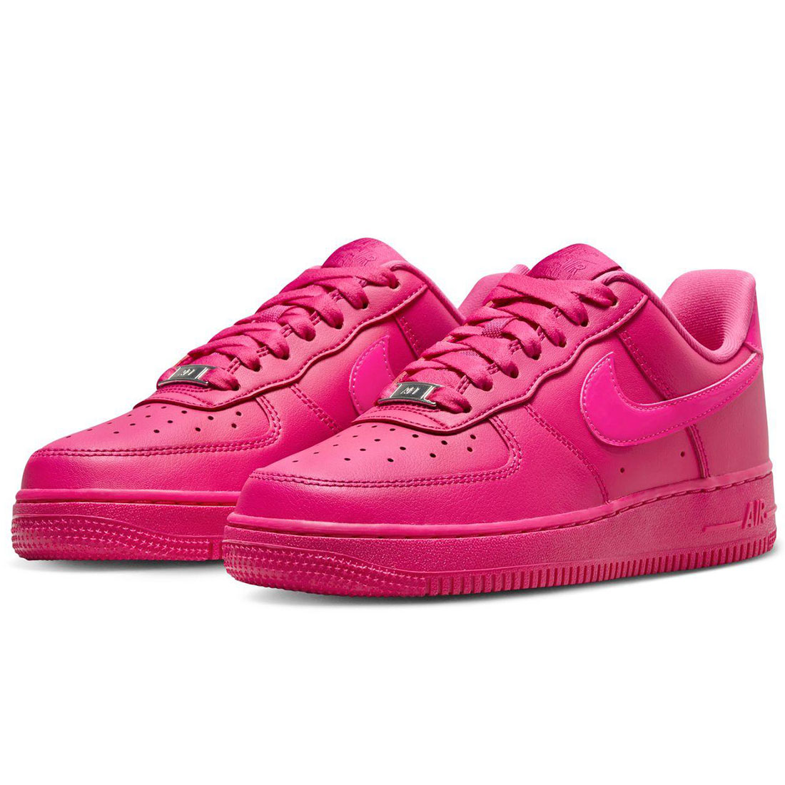 NIKE ナイキ AIR FORCE 1 エアフォース1 シルバーピンク23.5 NIKE ナイキ AIR FORCE 1 エアフォースワン GS ピンク Dark Red