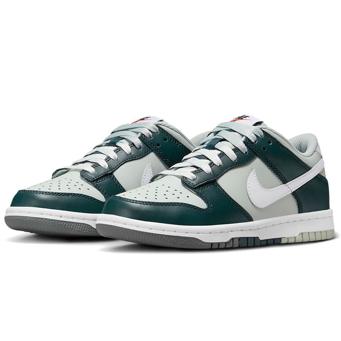 ナイキ ダンク ロー NIKE J DUNK LOW ディープジャングル/ライトシルバー/ディープジャングル/ホワイト FB9109-300