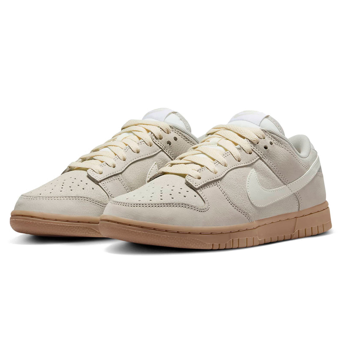ナイキ ダンク ロー SE NIKE W DUNK LOW SE ライトオールウッドブラウン/ガムライトブラウン/ココナッツミルク/セイル FQ8147-104