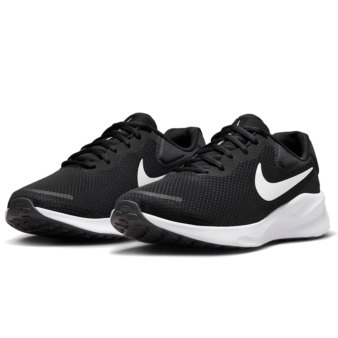 【高品質，お得】 NIKE◆W REVOLUTION 7 EASYON/ローカットスニーカー/23.5cm/ブラック/FN7999-001