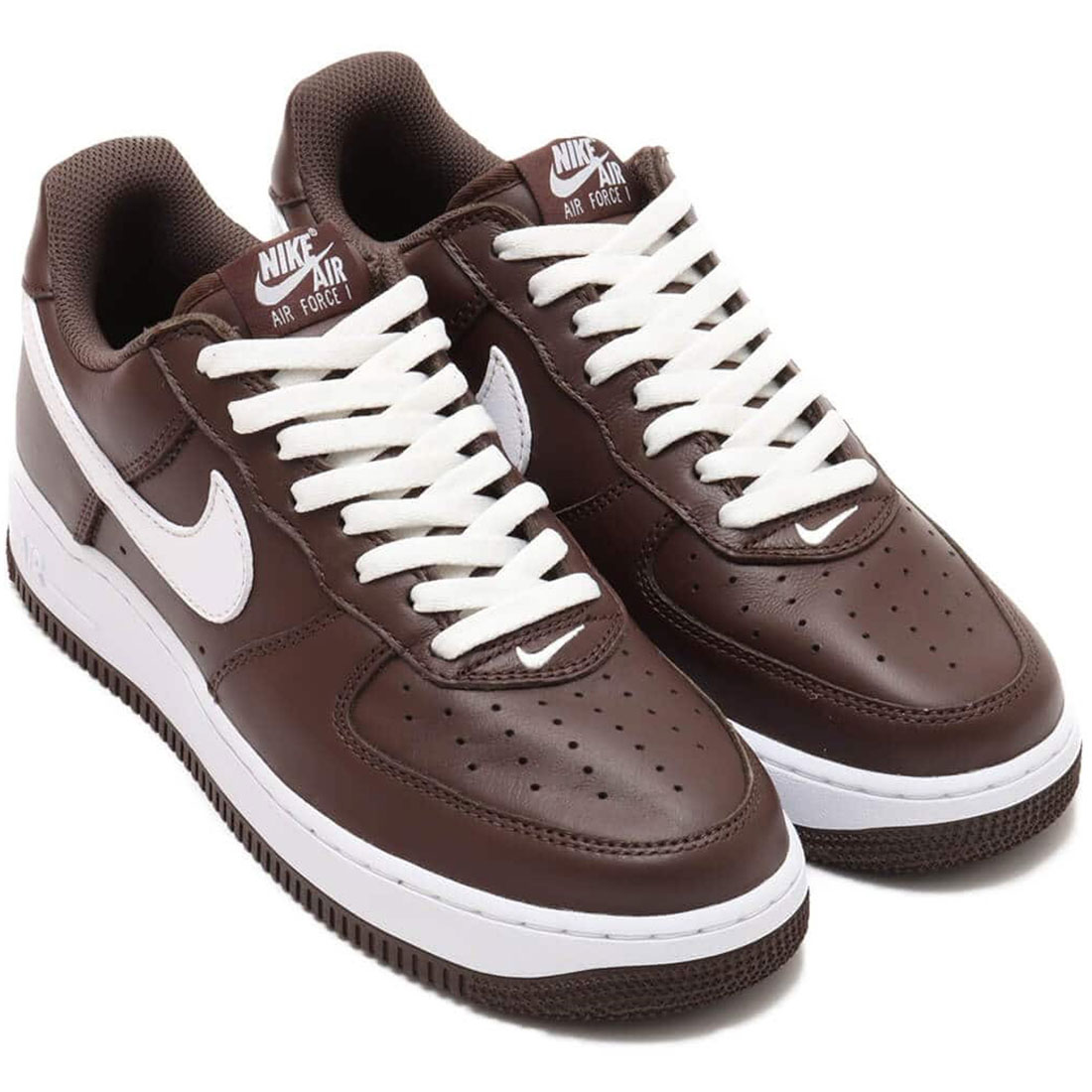 ナイキ エア湖 フォース 1 置き目 レトロ NIKE AIR FORCE 1 LOW RETRO 黒茶/白いこと FD7039-200