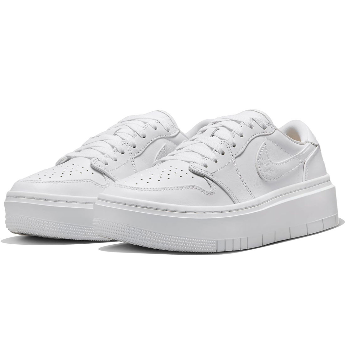ナイキ エア湖 ジョーダン 1 エレベート 置き目 NIKE W AIR JORDAN 1 ELEVATED LOW 白いこと/白いこと/白いこと DH7004-111