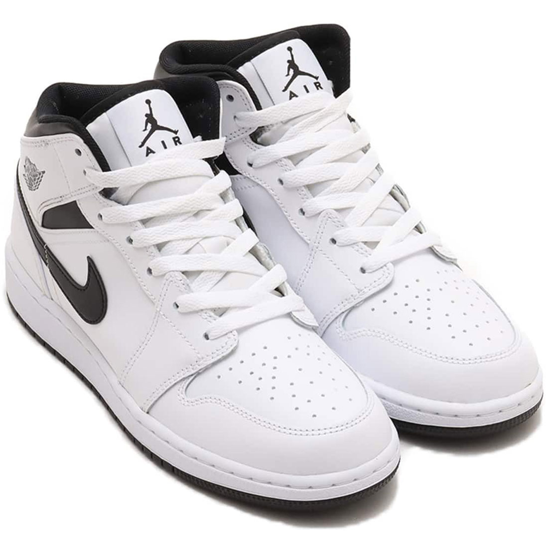 [ナイキ] エア ジョーダン 1 ミッド ホワイト 楽天市場】ナイキ エア ジョーダン 1 ミッド NIKE AIR JORDAN 1