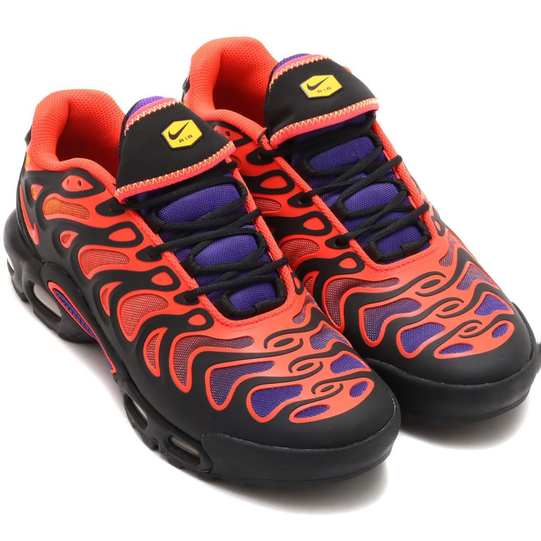 Nike Air Max Plus オレンジ/ブラック/パープル Nike Air Max Plus Drift 'Black Vivid Purple Total Orange