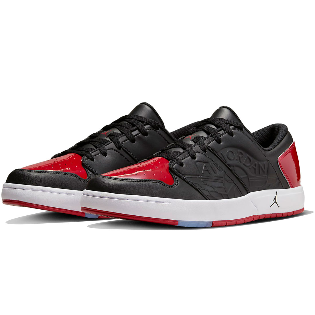 ナイキ ジョーダン ニュー レトロ 1 ロー NIKE JORDAN NU RETRO 1 LOW ブラック/ホワイト/バーシティレッド DV5141-006