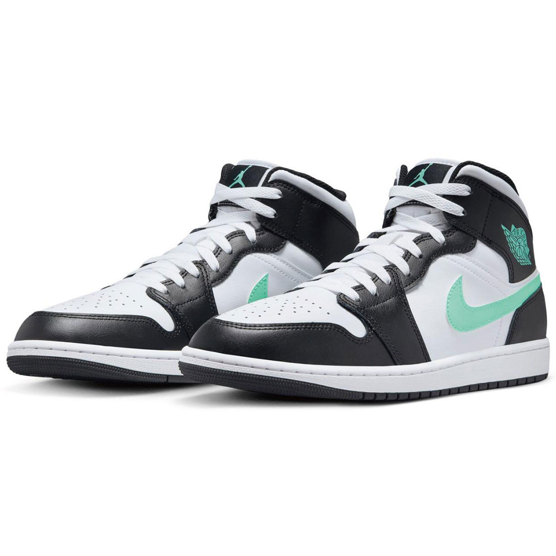 NIKE エアジョーダン 1 ブラック/グリーン 2/29発売！ナイキ エア ジョーダン 1 ミッド “ブラック/グリーン