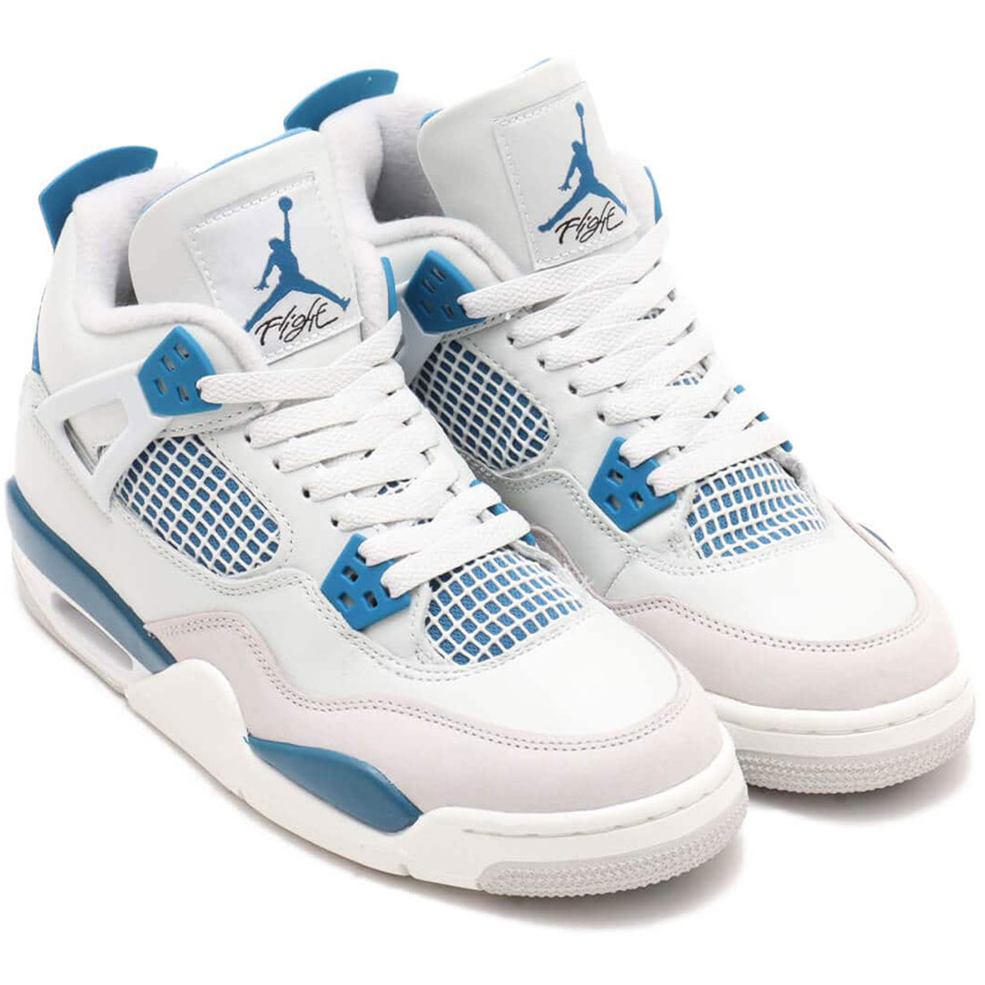 新品⭐︎ Nike Air Jordan 4 ホワイト/ブルー ジョーダン4レトロ エア ジョーダン 4 ナイキ エアジョーダン レトロ NIKE AIR JORDAN