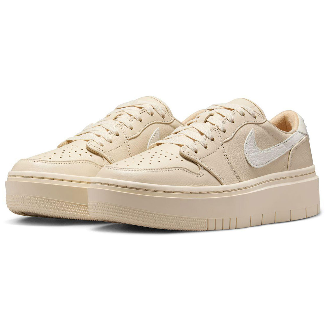 ナイキ エア湖 ジョーダン 1 エレベート 置き目 NIKE W AIR JORDAN 1 ELEVATED LOW ともし火赤銅色/セイル DH7004-200
