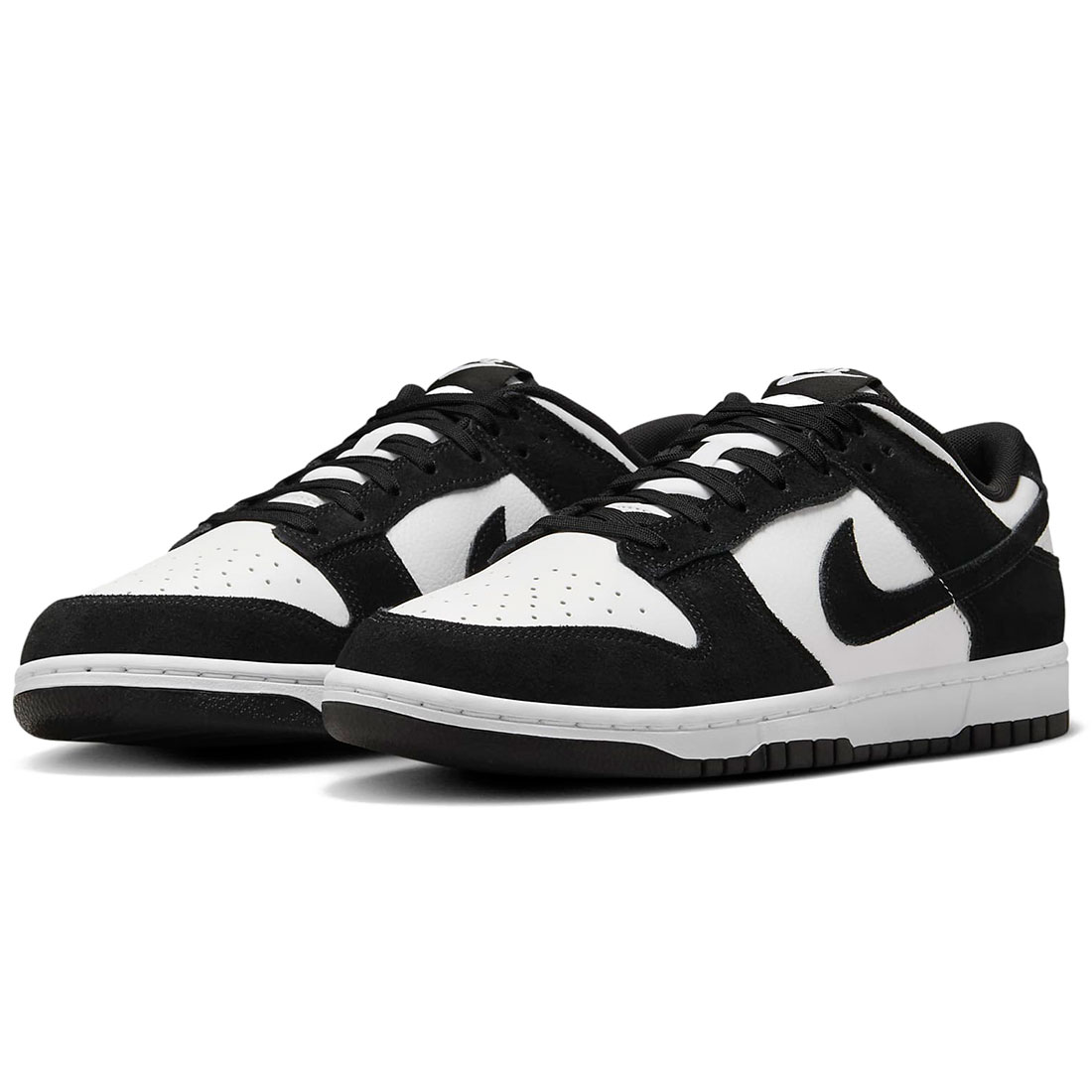 ナイキ ダンク ロー レトロ NIKE DUNK LOW RETRO ホワイト/ホワイト/ブラック FQ8249-100｜シューズナッツ