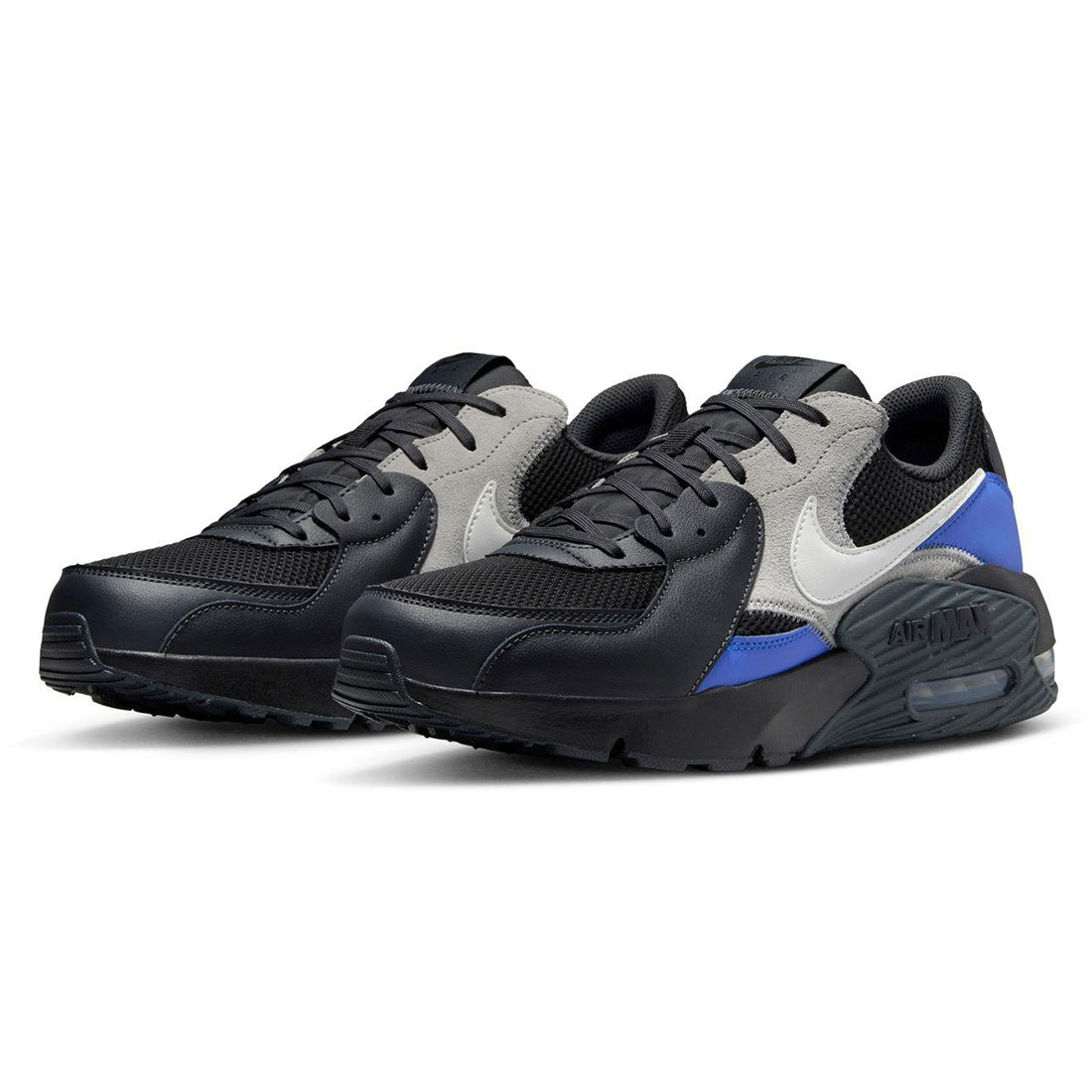 ナイキ 大気圏 マックス エクシー NIKE AIR MAX EXCEE 黒いこと/薄墨色/青色 FZ5486-001