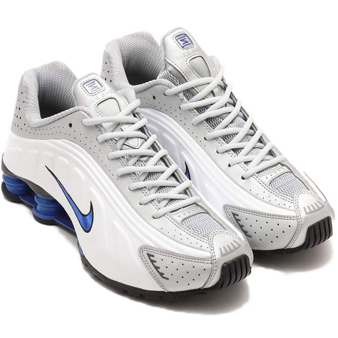ナイキ ショックス R4 NIKE SHOX R4 ホワイト/シルバー HQ1988-100｜シューズナッツ
