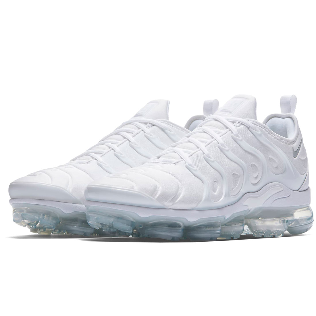ナイキ エア湖 ヴェイパーマックス つけ加える NIKE Air VaporMax Plus 白いこと/ピュアプラチナム/白いこと 924453-100