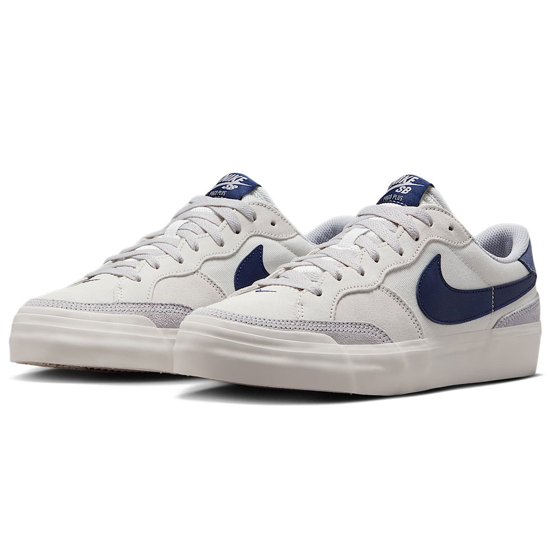 ナイキ SB 望遠レンズ ポゴ つけ加える NIKE W SB ZOOM POGO PLUS フォトンダスト/狼薄墨色/ライトボーン/ミッドナイトネイビー FQ2935-001