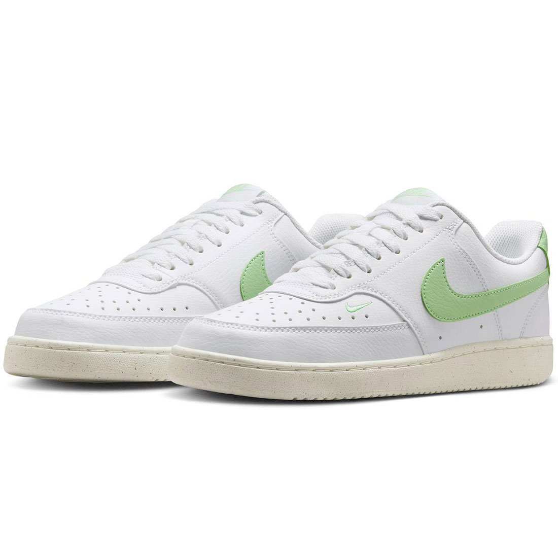 ナイキ コート ビジョン LO NN NIKE W COURT VISION LO NN ホワイト/ライトグリーン FV9952-104