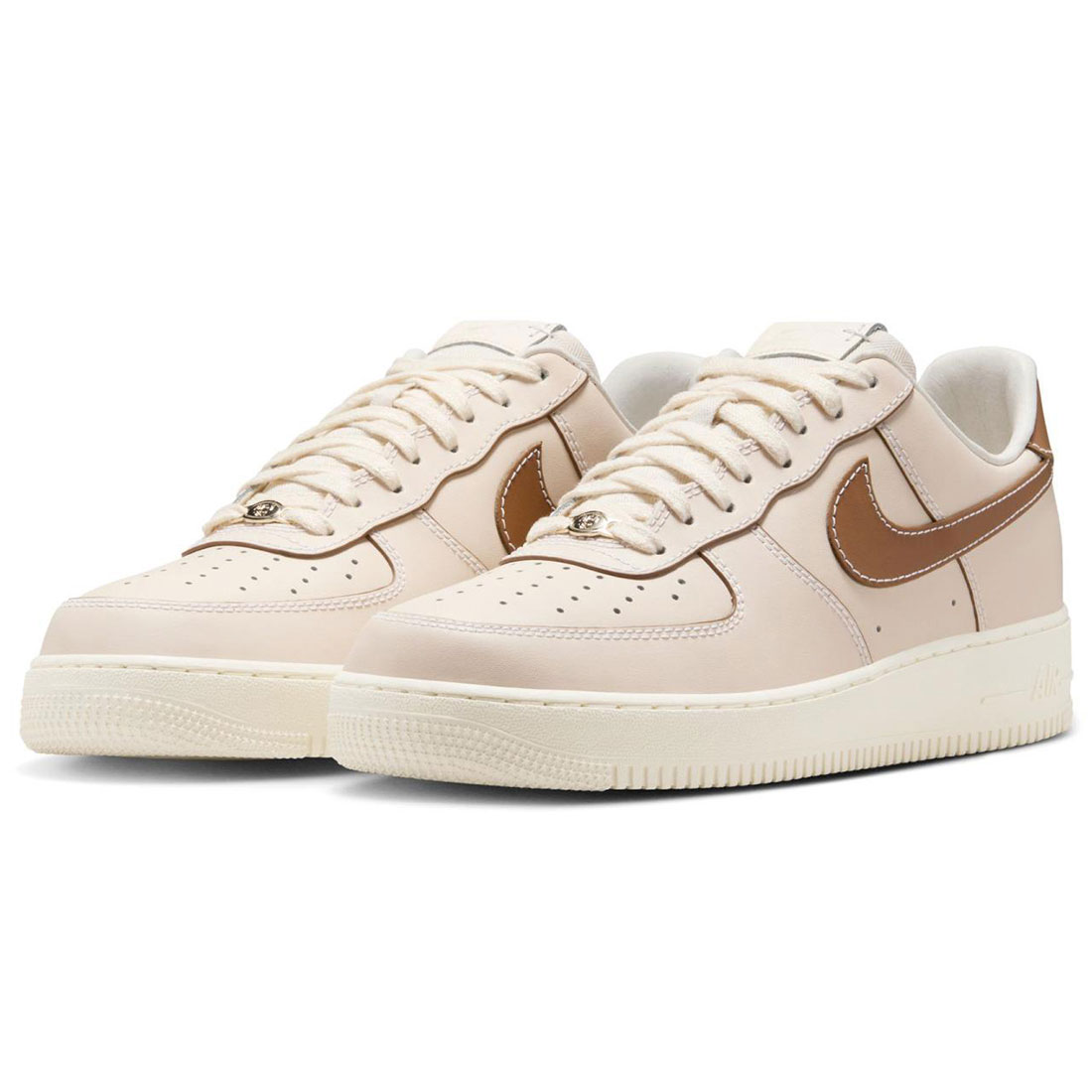 ナイキ エア フォース 1 '07 NIKE AIR FORCE 1 '07 ライトピンク/パールホワイト/ブラウン IB8865-221|シューズナッツ