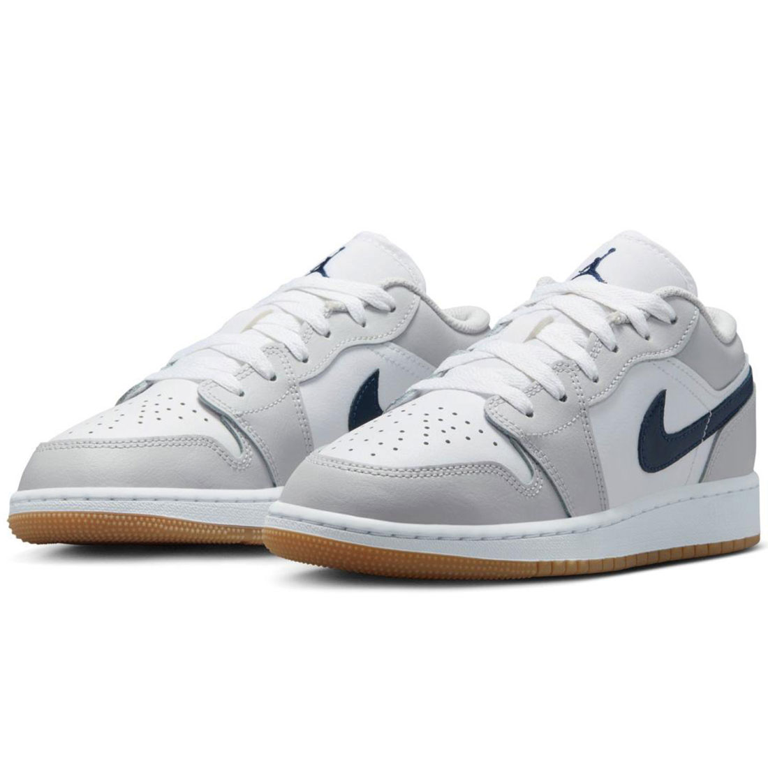 【楽天市場】ナイキ エア ジョーダン 1 ロー GS NIKE J AIR JORDAN 1 LOW GS ホワイト/グレー/ミッドナイト ...