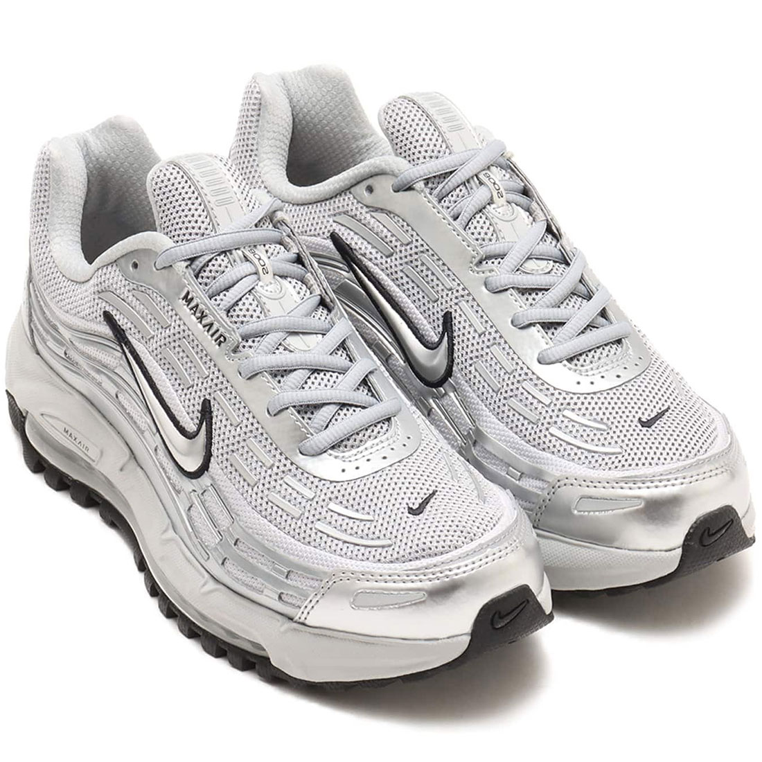 ナイキ 大気圏 マックス TL 2.5 NIKE AIR MAX TL 2.5 坦々たるしろがね色/メタリックシルバー/黒いこと/メタリックシルバー HM8818-001