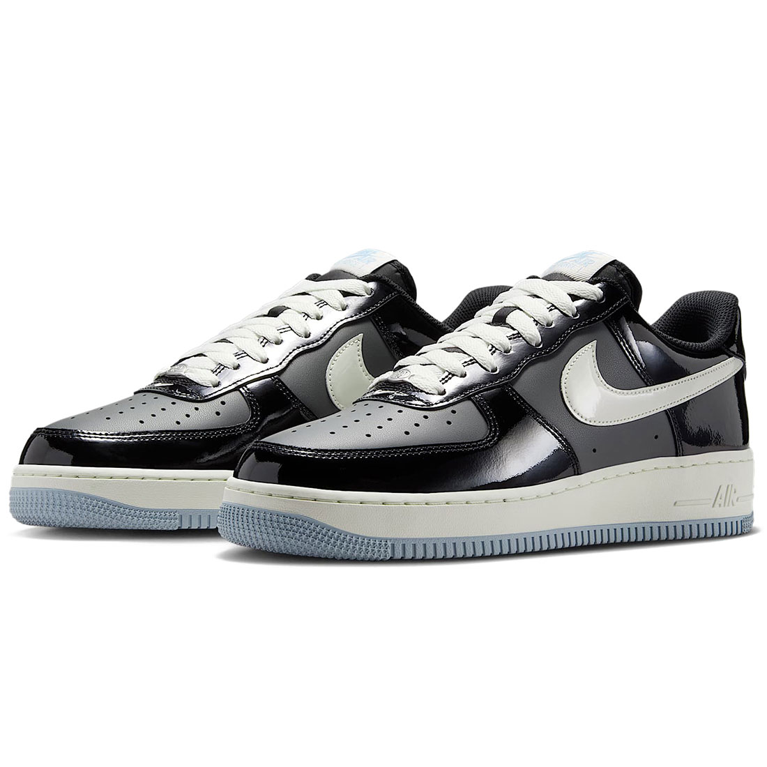 ナイキ エア湖 フォース 1 \u002707 NIKE AIR FORCE 1 \u002707 黒いこと/アーモリーブルー/アイアン薄墨色/セイル IB7676-001