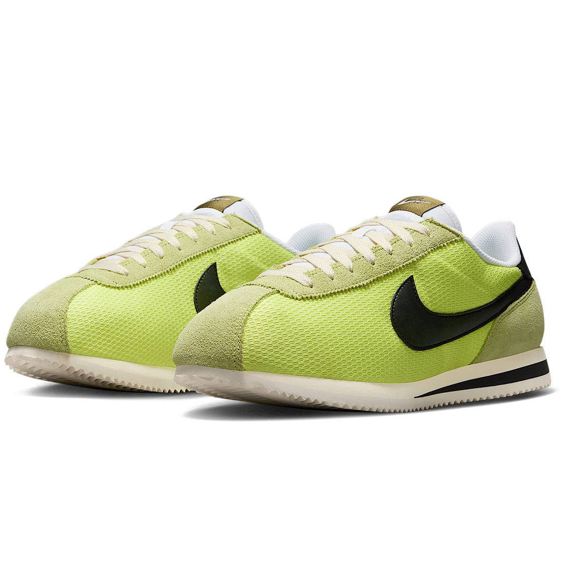 ナイキ コルテッツ テキスタイル NIKE Cortez Textile ライトレモンツイスト/ココナッツミルク/ホワイト/ブラック IB8135-736