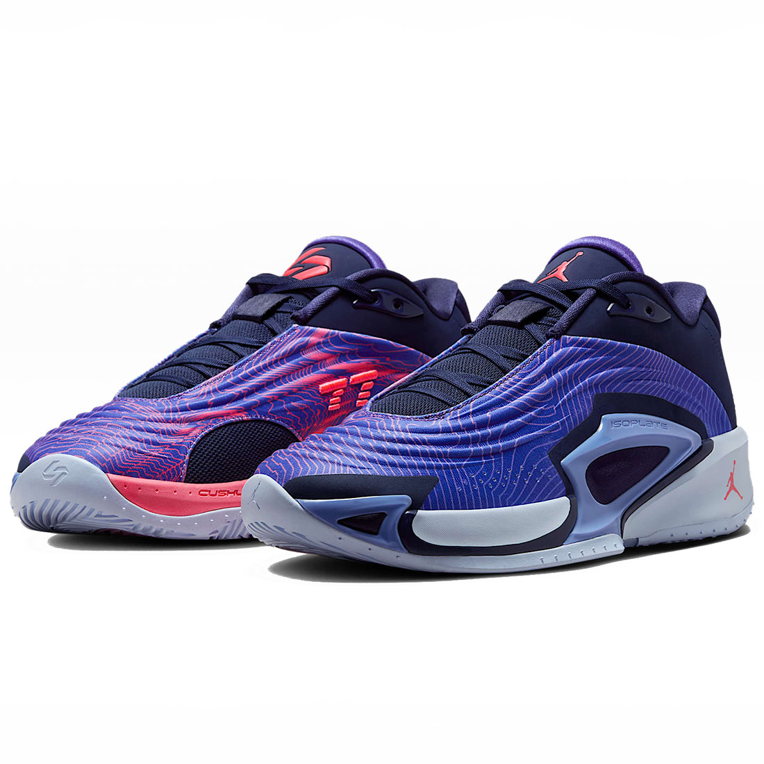 ナイキ ルカ 3 PF NIKE LUKA 3 PF パープルコメット/ミッドナイトネイビー/ハイドロジェンブルー/ホットパンチ FQ1285-500