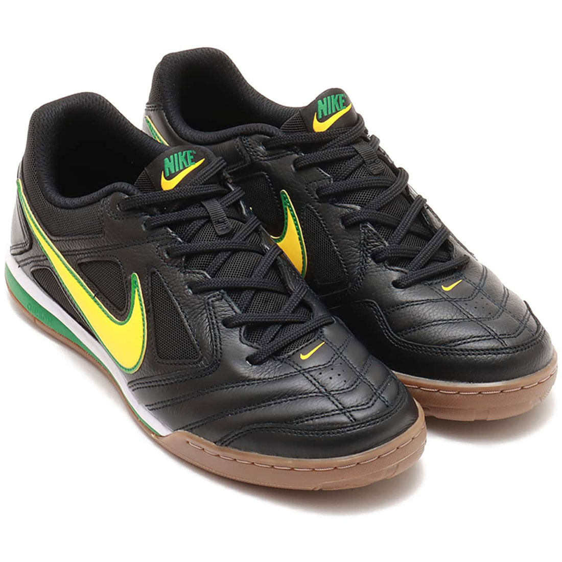 NIKE ナイキ Gato ガト HQ6019-001 Nike Gato Men's Shoes (HQ6019-001, Black/Gum Light Brown/White