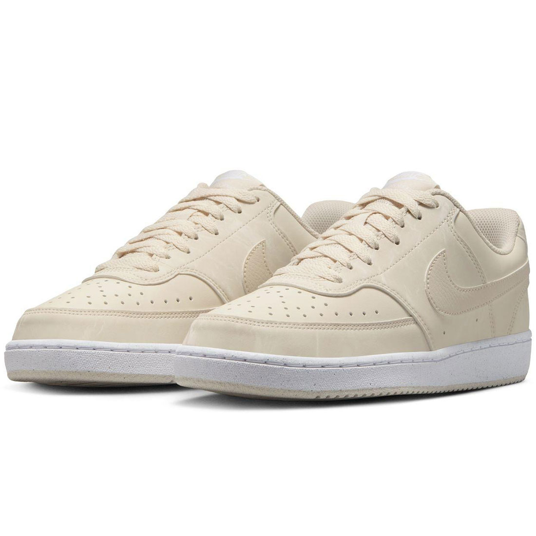 ナイキ コート ビジョン ロー NN NIKE W COURT VISION LO NN ライトオーレウッド HQ4377-100｜シューズナッツ
