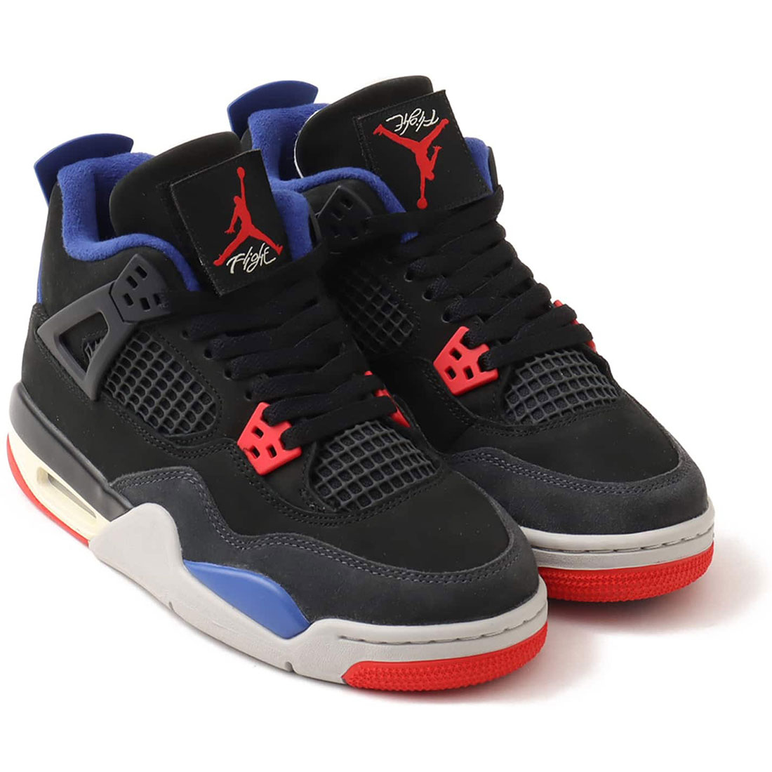 Air Jordan 4 ブラック/グレー/ブルー Nike Air Jordan 4 Retro Alternate Motorsports Size 9.5-11.5