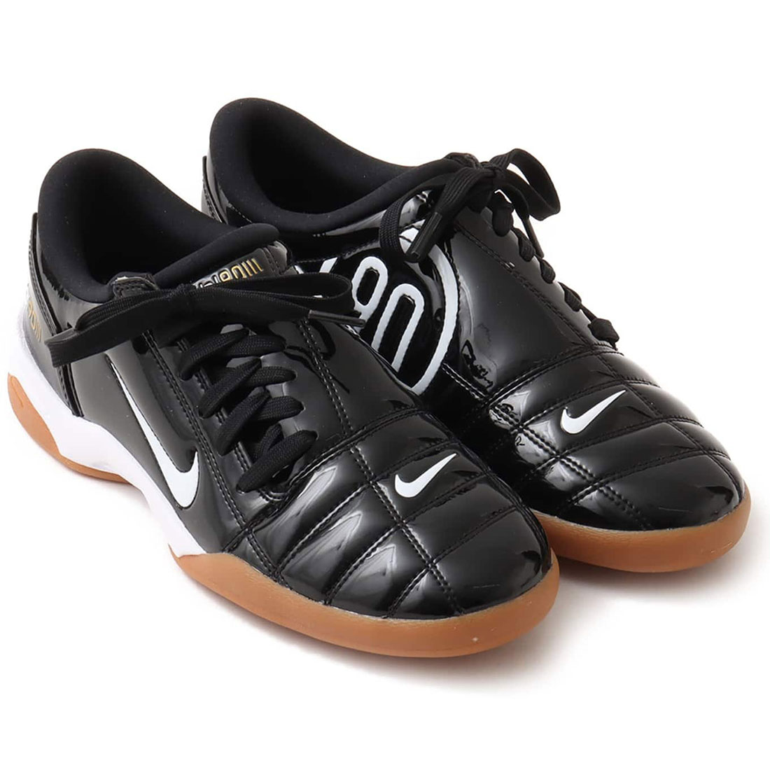 ナイキ トータル 90 NIKE W T90 ブラック/ホワイト/メタリックゴールド/ホワイト IB5666-001