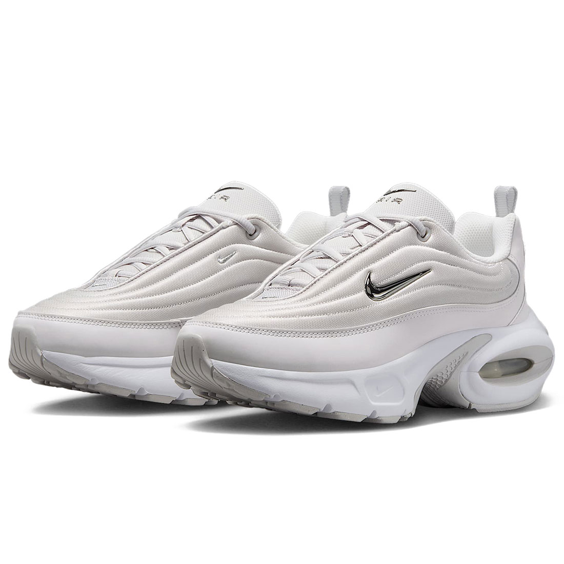 ナイキ エア マックス ポータル SE NIKE W AIR MAX PORTAL SE ホワイト/ホワイト/バストグレー/メタリックシルバー IB8880-101